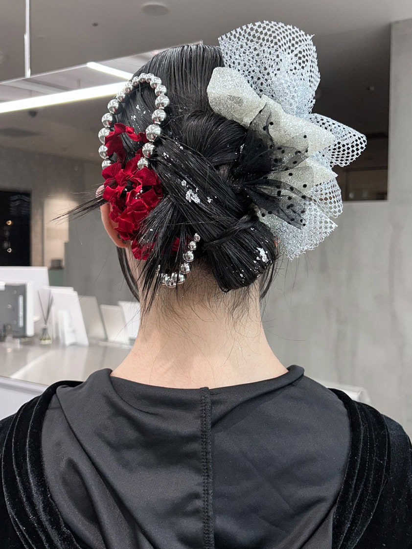 美髪おくれ毛韓国前髪カットヘアロング_ba550581