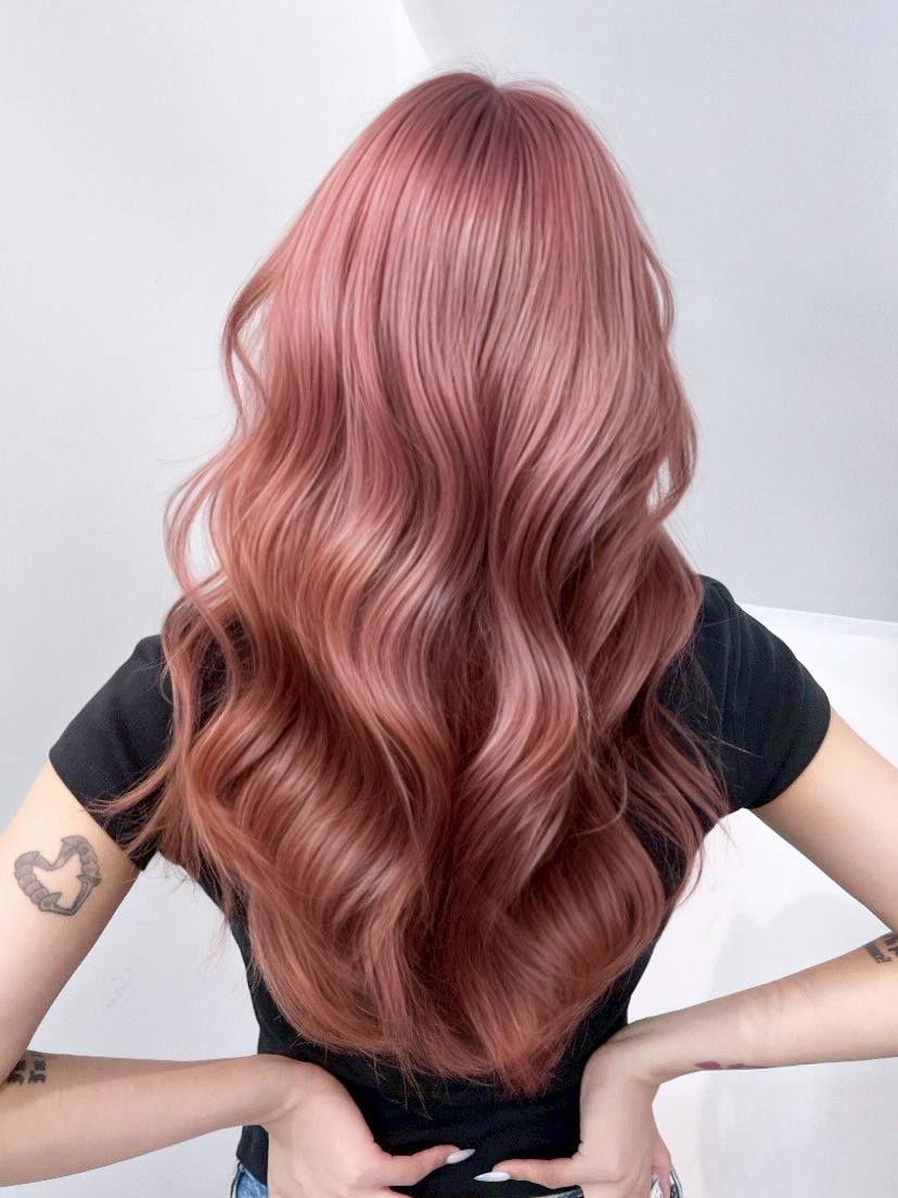 フェイスフレーミング韓国ヘアロングブリーチ_ba567791